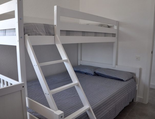 Bedroom with bunk bed